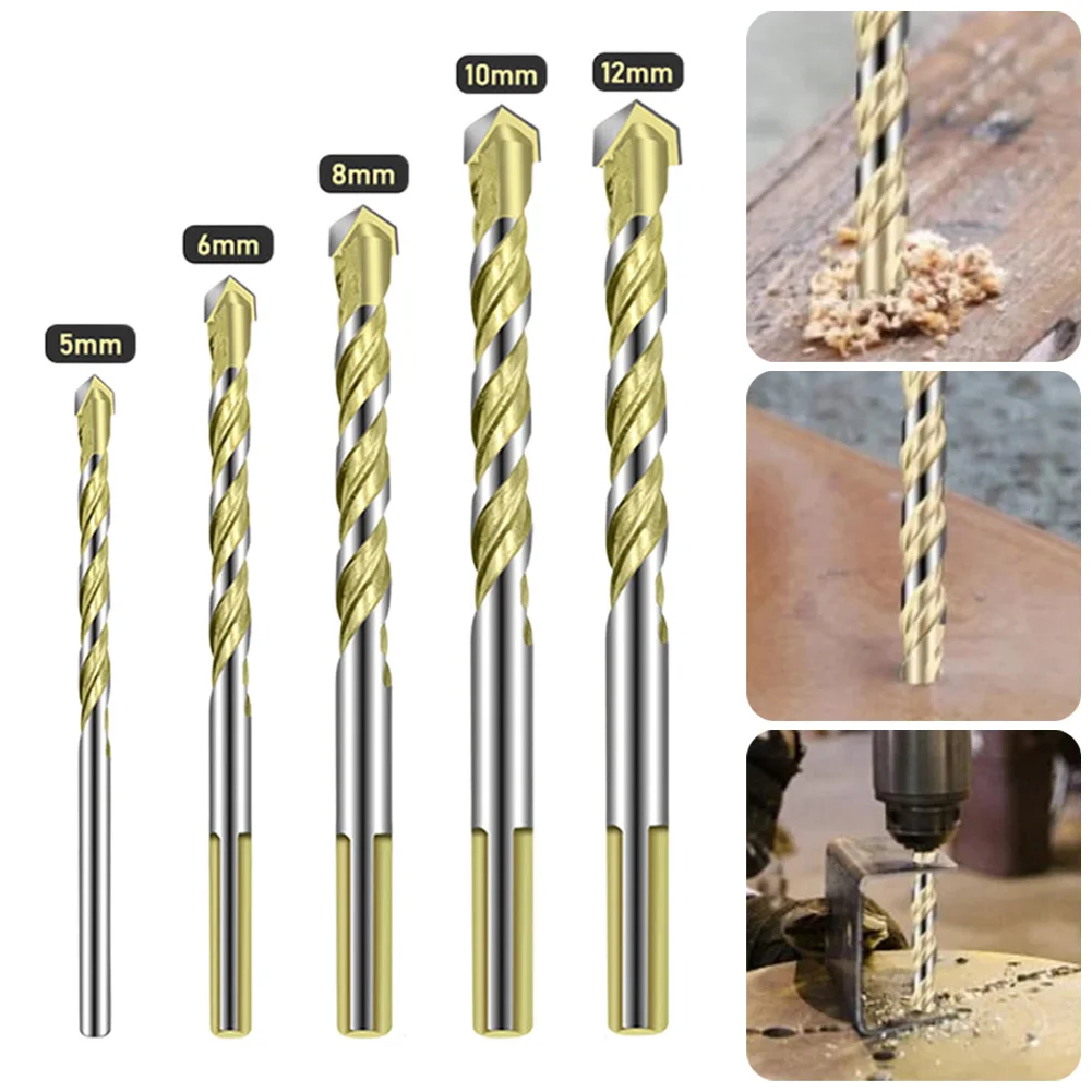 1pc Multifunction Triangle Drill Bit For Ceramic Tile Wood Metal Concrete Drilling Hole Saw Cutter Glass Drill Bit 5/6/8/10/12mm
1pc Multifunction Triangle Drill Bit For Ceramic Tile Wood Metal Concrete Drilling Hole Saw Cutter Glass Drill Bit 5/6/8/10/12mm