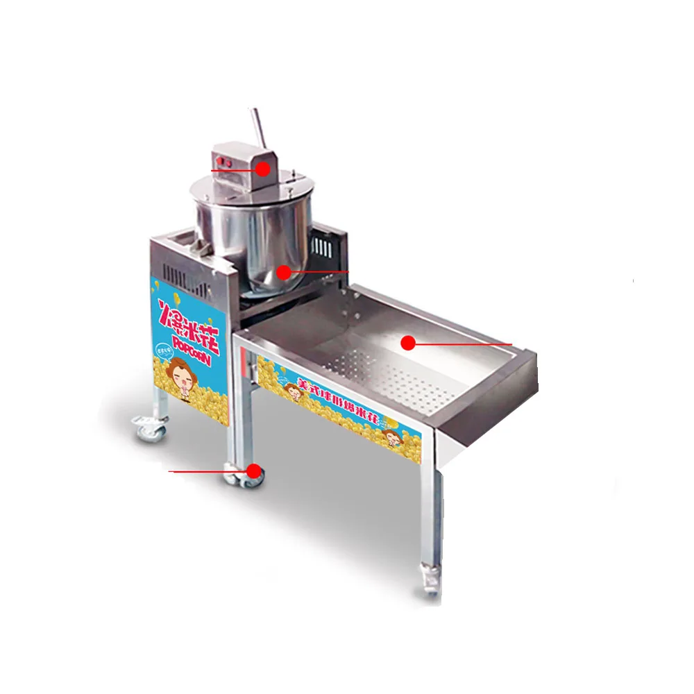 Hot Sale Gourmet Popcorn Machine High Quality Commercial Gas Popcorn Machine Popcorn Caramel Mixer Machine
Hot Sale Gourmet Popcorn Machine High Quality Commercial Gas Popcorn Machine Popcorn Caramel Mixer Machine
