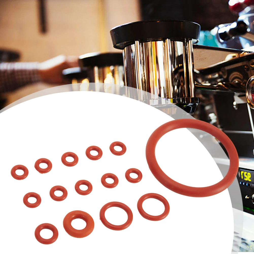 15pcs Food Grade Silicone O-Ring Seal Gaskets For Saeco/Saeco Steam Brew Boilers Connector Rings Replacement Coffee Tools
15pcs Food Grade Silicone O-Ring Seal Gaskets For Saeco/Saeco Steam Brew Boilers Connector Rings Replacement Coffee Tools