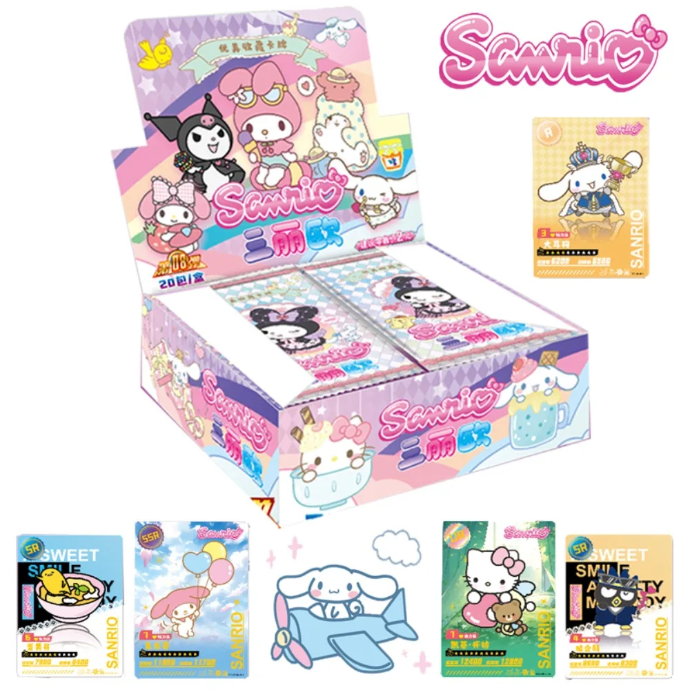 

Sanrio Collection Card For Children Exquisite Fun Cute Kuromi Kero Kero Keroppi My Melody Rare Limited Cartoon Card Kids Gifts