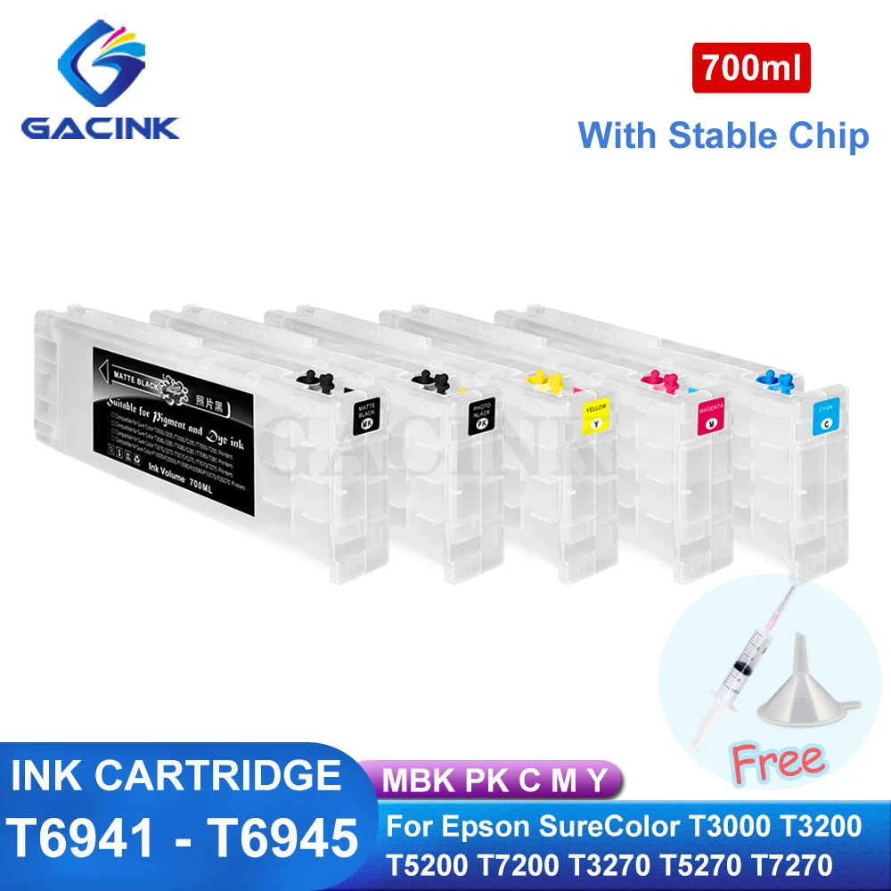 Картридж с чернилами для Epson SureColor T3000 T3070 T3200 T5200 T7200 T3270 T5270 T7270
Картридж с чернилами для Epson SureColor T3000 T3070 T3200 T5200 T7200 T3270 T5270 T7270