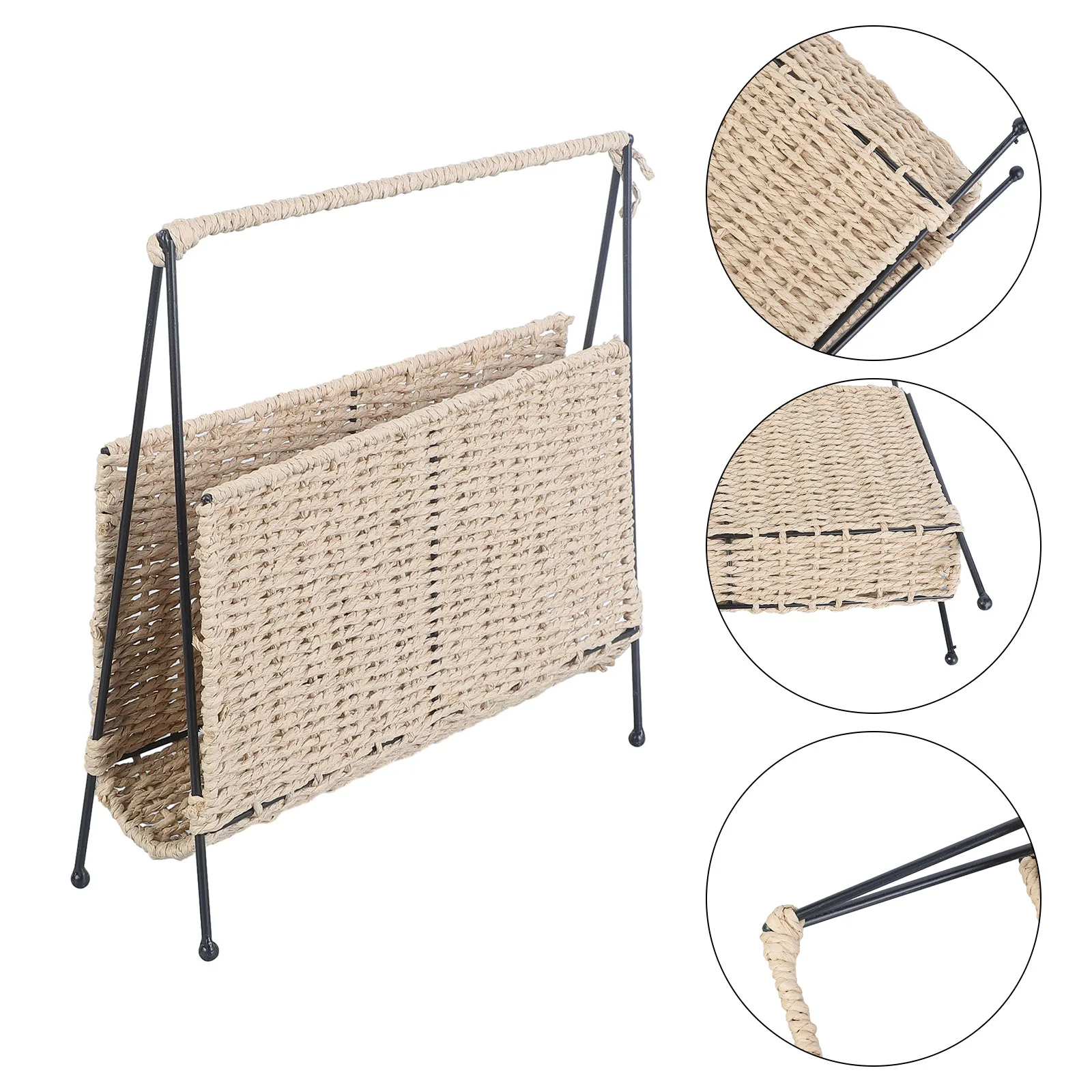 1pcs Living Room Storage Basket Handmade Woven 13.8\\\"x6.3\\\"x14\\'\\' Handwoven Light Curry Lightweight Newspapers
1pcs Living Room Storage Basket Handmade Woven 13.8\\\"x6.3\\\"x14\\'\\' Handwoven Light Curry Lightweight Newspapers