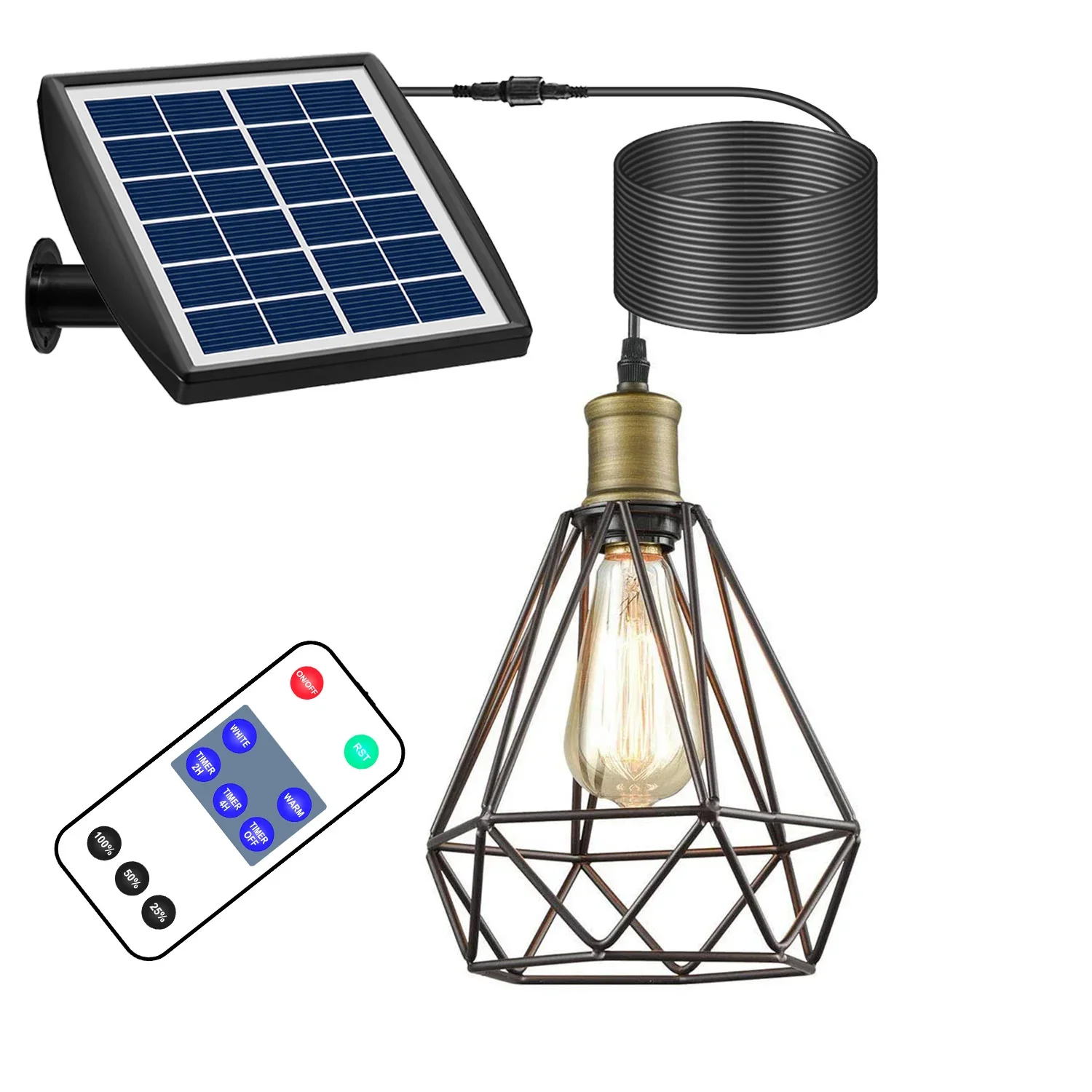 Waterproof Solar Lamp with LED Lamp and Handle is Suitable for Warm White Decoration of Courtyard Lawn Courtyard and Garden
Waterproof Solar Lamp with LED Lamp and Handle is Suitable for Warm White Decoration of Courtyard Lawn Courtyard and Garden