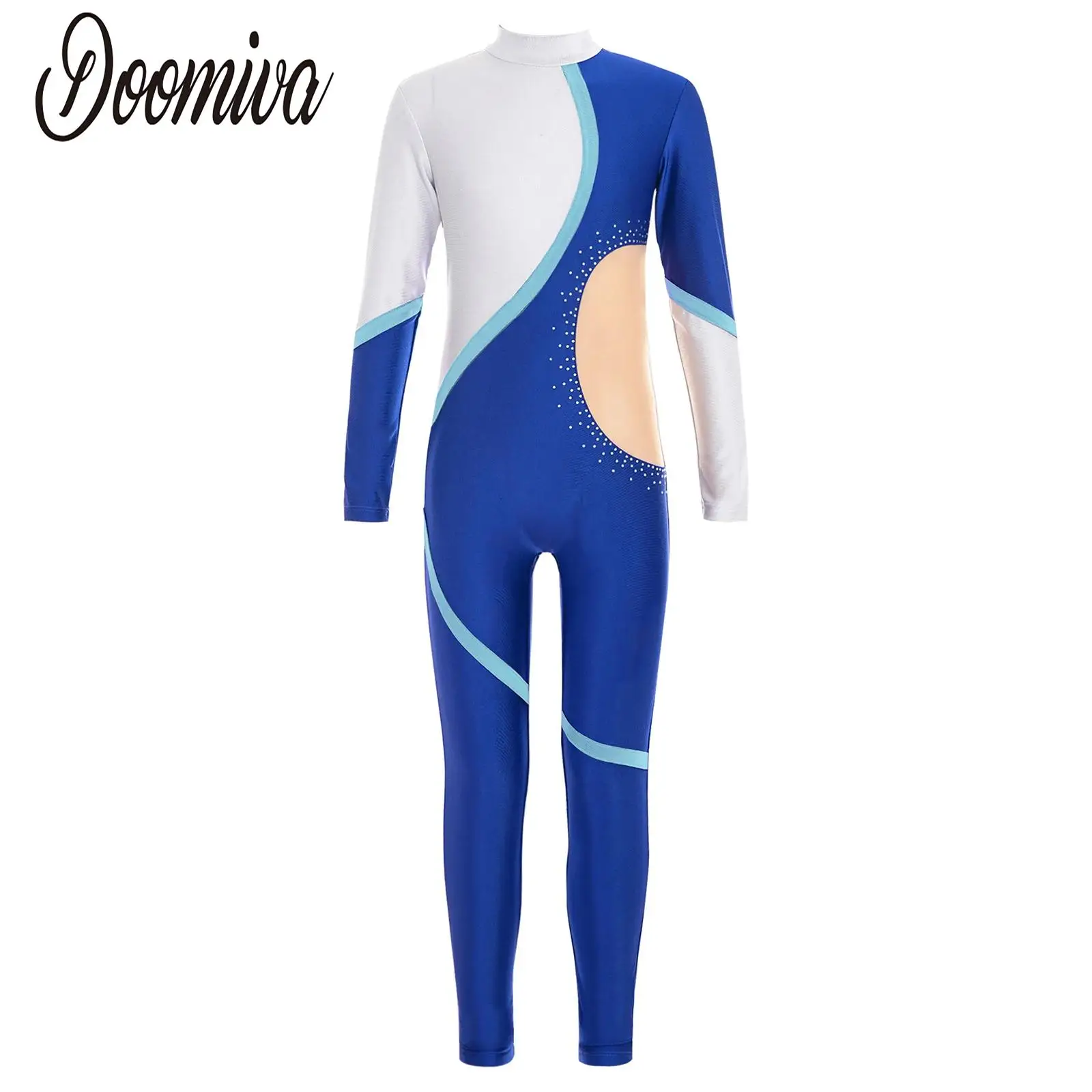 Kid Girls Figure Skating Performance Costume Jumpsuit Ballet Dance Gymnastics Leotard Long Sleeve Rhinestones Acrobatics Clothes 
Kid Girls Figure Skating Performance Costume Jumpsuit Ballet Dance Gymnastics Leotard Long Sleeve Rhinestones Acrobatics Clothes