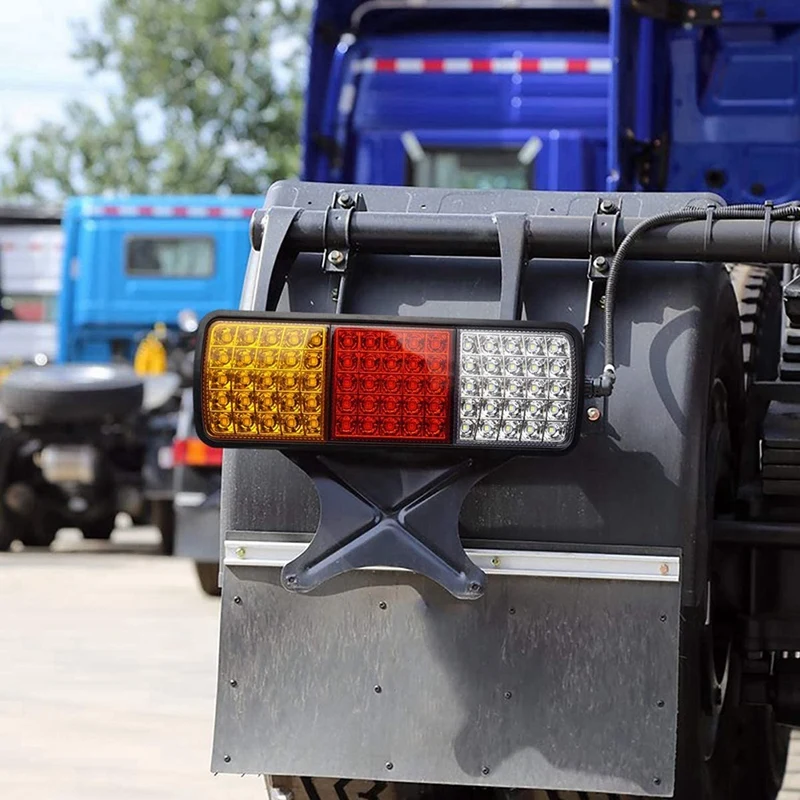 2Pcs 12V 75 LED Waterproof Taillights For Truck RV Van Bus Trailer Lights Signal Indicator Brake Stop Reverse Lights
2Pcs 12V 75 LED Waterproof Taillights For Truck RV Van Bus Trailer Lights Signal Indicator Brake Stop Reverse Lights