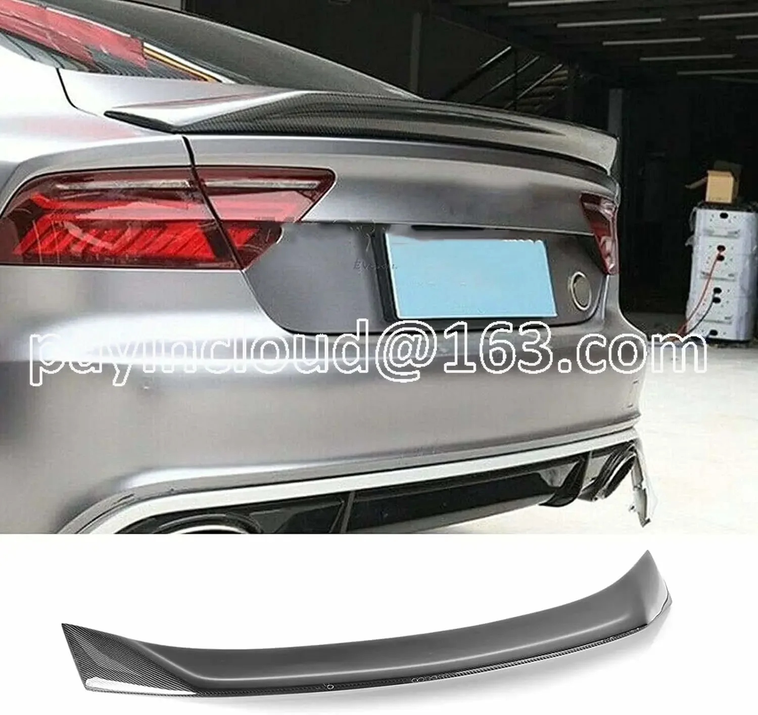Rear Spoiler Wing Real Carbon Fiber Spoiler Glossy Black Rear Spoiler Fit For A7 S7 RS7
Rear Spoiler Wing Real Carbon Fiber Spoiler Glossy Black Rear Spoiler Fit For A7 S7 RS7