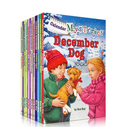 13Pcs Original Popular Books A To Z Mysteries Ron Roy Calendar December Dog English Novel Book For Children
13Pcs Original Popular Books A To Z Mysteries Ron Roy Calendar December Dog English Novel Book For Children