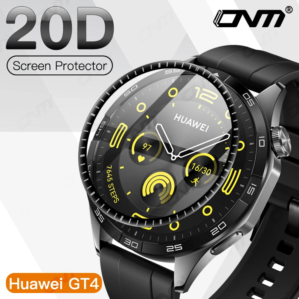 

20D Screen Protector for Huawei Watch GT4 46mm Anti-scratch Film for Huawei Watch GT 4 Full Coverage Ultra-HD Film (Not Glass)