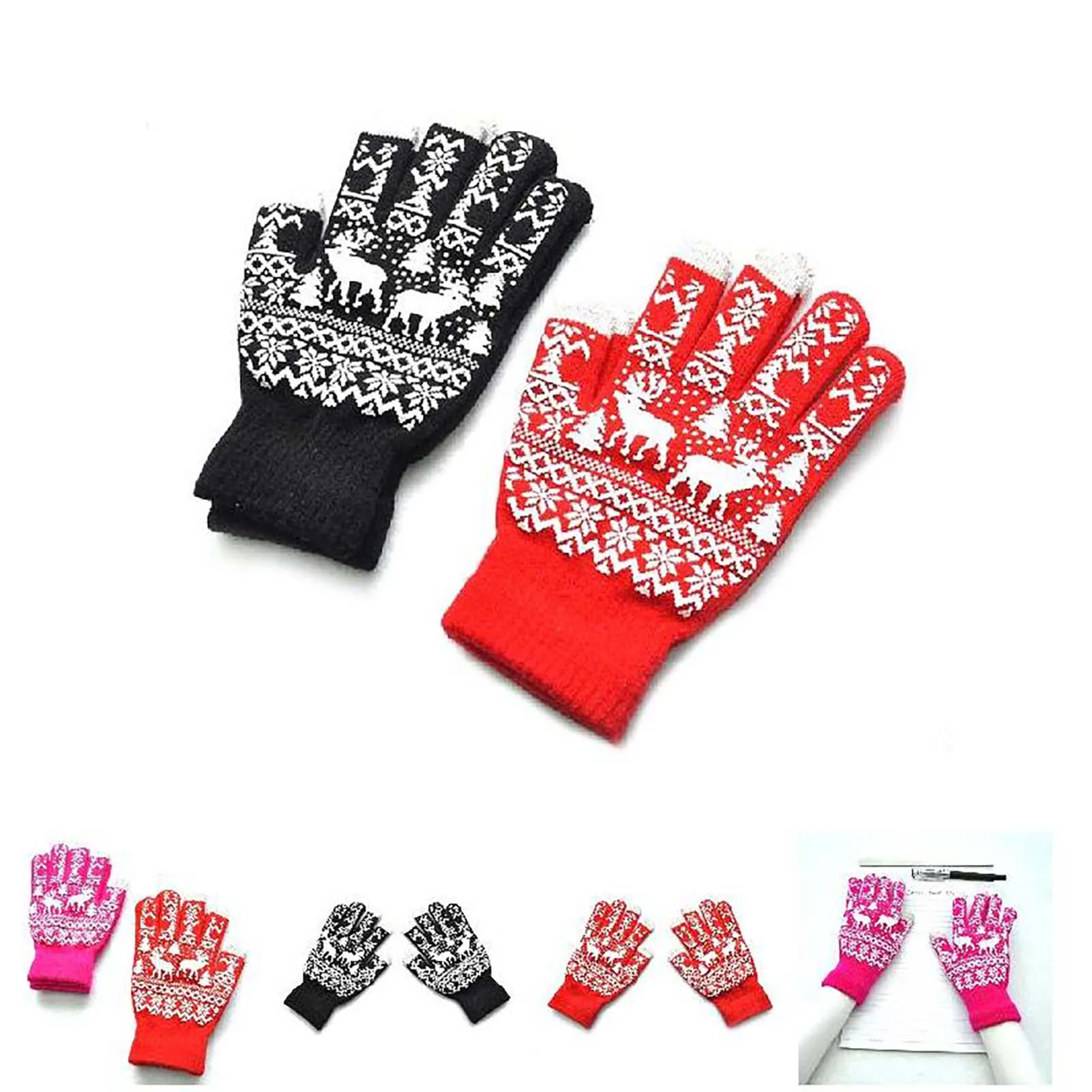 Cute Design Warm Thick Gloves Multi-Color Winter Thicken Warm Knit Gloves for Outdoor Sports Shopping THJ99
Cute Design Warm Thick Gloves Multi-Color Winter Thicken Warm Knit Gloves for Outdoor Sports Shopping THJ99