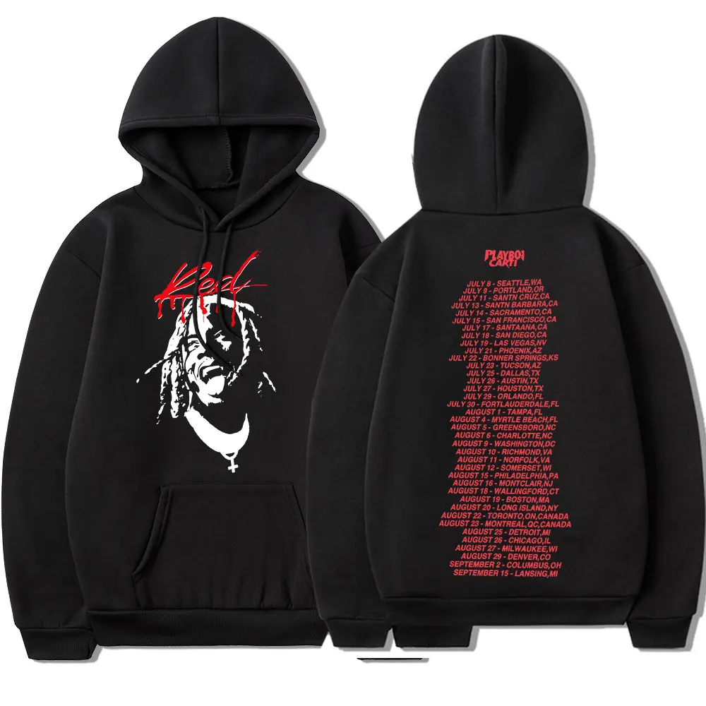 Playboi Carti Hoodie Whole Lotta Red Print Long Sleeve Sweatshirt Men Women Gothic Hip Hop Oversized Hoodies Fashion Streetwear
Playboi Carti Hoodie Whole Lotta Red Print Long Sleeve Sweatshirt Men Women Gothic Hip Hop Oversized Hoodies Fashion Streetwear