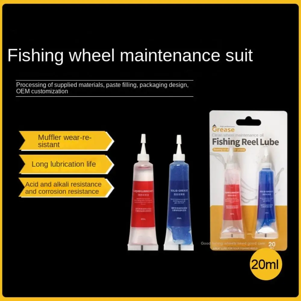 2pcs lubricating Fishing Reel Grease 2023 Bearing Stable gear Liquid Oil Rust Prevention 20ml Reel Grease fishing reel
2pcs lubricating Fishing Reel Grease 2023 Bearing Stable gear Liquid Oil Rust Prevention 20ml Reel Grease fishing reel