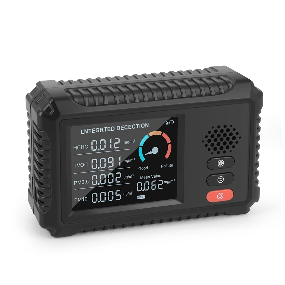 TVOC HCHO CO2 PM2.5 Digital LCD Formaldehyde Detector Portable Home Air Quality Meter Carbon Dioxide Gas Analyzer
TVOC HCHO CO2 PM2.5 Digital LCD Formaldehyde Detector Portable Home Air Quality Meter Carbon Dioxide Gas Analyzer