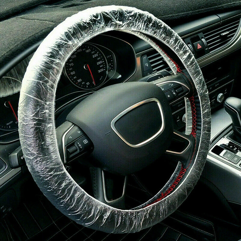 Transparent Plastic Steering Wheel Covers Disposable And Practical 10pcs Protect Your Steering Wheel From Dirt And Grime
Transparent Plastic Steering Wheel Covers Disposable And Practical 10pcs Protect Your Steering Wheel From Dirt And Grime