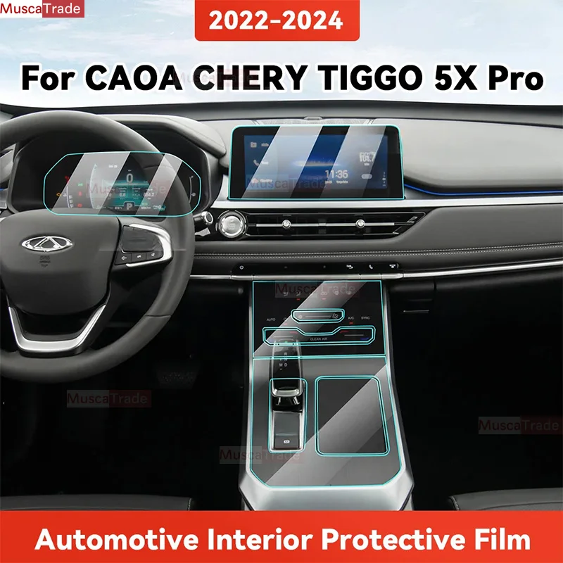 Прозрачная защитная пленка из ТПУ для CHERY TIGGO 5X PRO 2022 2023 2024, автомобильная внутренняя Центральная панель управления навигацией, автомобильная наклейка
Прозрачная защитная пленка из ТПУ для CHERY TIGGO 5X PRO 2022 2023 2024, автомобильная внутренняя Центральная панель управления навигацией, автомобильная наклейка