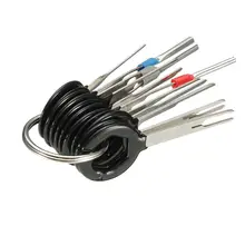 11Pcs/Set Durable Car Terminal Removal Tool Electrical Wiring Crimp Connector Pin Extractor Kit Car Electric Repair Hand Tools
11Pcs/Set Durable Car Terminal Removal Tool Electrical Wiring Crimp Connector Pin Extractor Kit Car Electric Repair Hand Tools