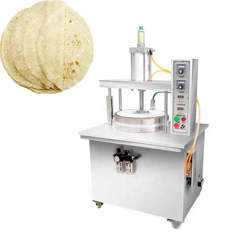 flat pancake tortilla making machine roasted duck bread baking maker machine hydraulic dough press machine price
flat pancake tortilla making machine roasted duck bread baking maker machine hydraulic dough press machine price