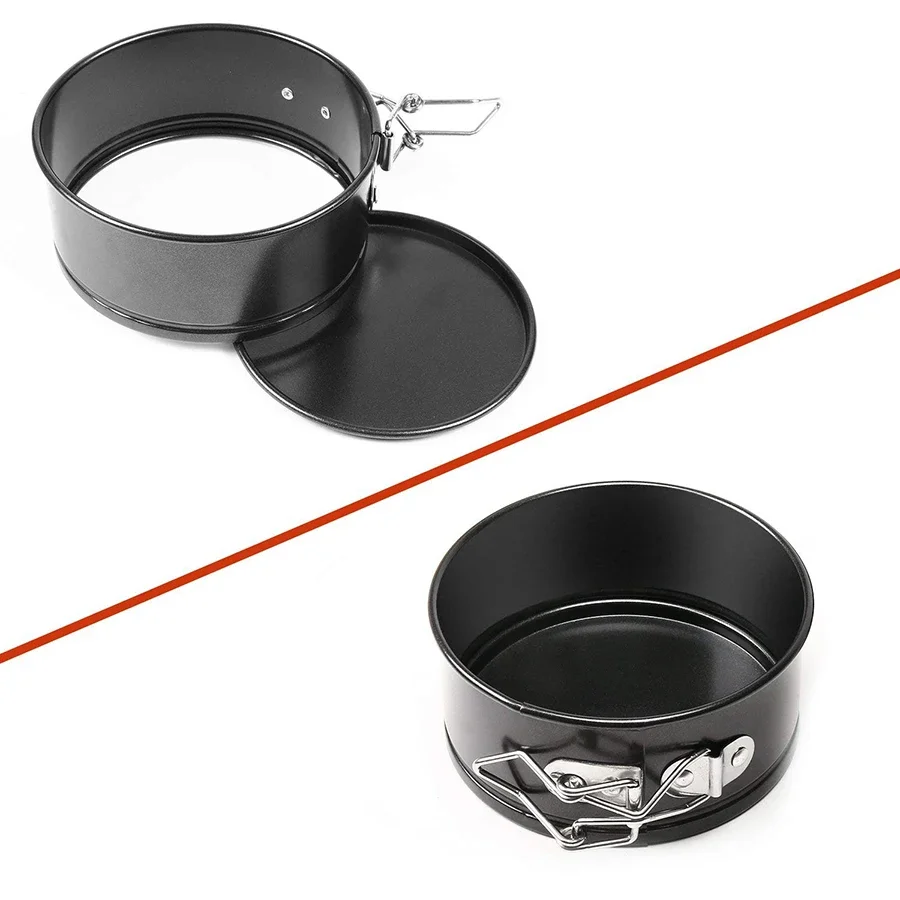 Cake Pans Set Carbon Steel Springform Pan Non stick Mini Round Bakeware Cheesecake Pan
Cake Pans Set Carbon Steel Springform Pan Non stick Mini Round Bakeware Cheesecake Pan