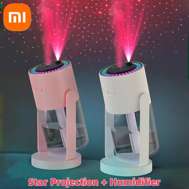 Xiaomi-Humidificateur d'air ciel étoilé avec lumières, aromathérapie, huile essentielle, USB, créatif, voiture, ménage, recharge d'eau, atomiseur 1