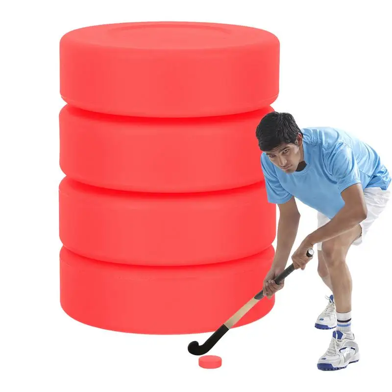 

Ice Hockey Pucks For Practicing Ice Hockey Pucks For Practicing 4 Pcs Hockey Training Ice Hockey Training Official Regulation Si