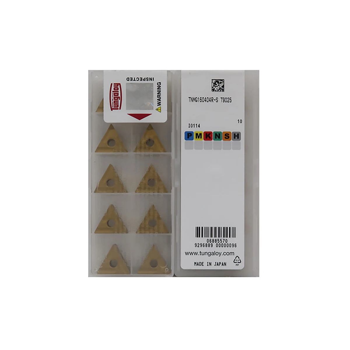 Tungaloy 100% Original TNMG TNMG16 TNMG160408L-S TNMG160404R-S TNMG160412 TM T9025 Medium-Roughing Carbide Turning Inserts
Tungaloy 100% Original TNMG TNMG16 TNMG160408L-S TNMG160404R-S TNMG160412 TM T9025 Medium-Roughing Carbide Turning Inserts