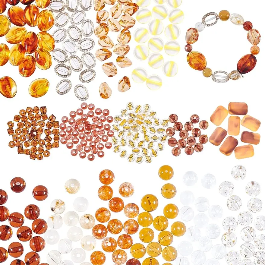 15Styles Orange Acrylic Beads 390pcs Halloween Round Oval Faceted Flat Round Beads Transparent Beads Spacer Loose Beads
15Styles Orange Acrylic Beads 390pcs Halloween Round Oval Faceted Flat Round Beads Transparent Beads Spacer Loose Beads