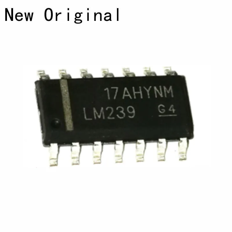 

20pcs LM239DR LM239 SOP14 New and Original QUAD DIFFERENTIAL COMPARATORS