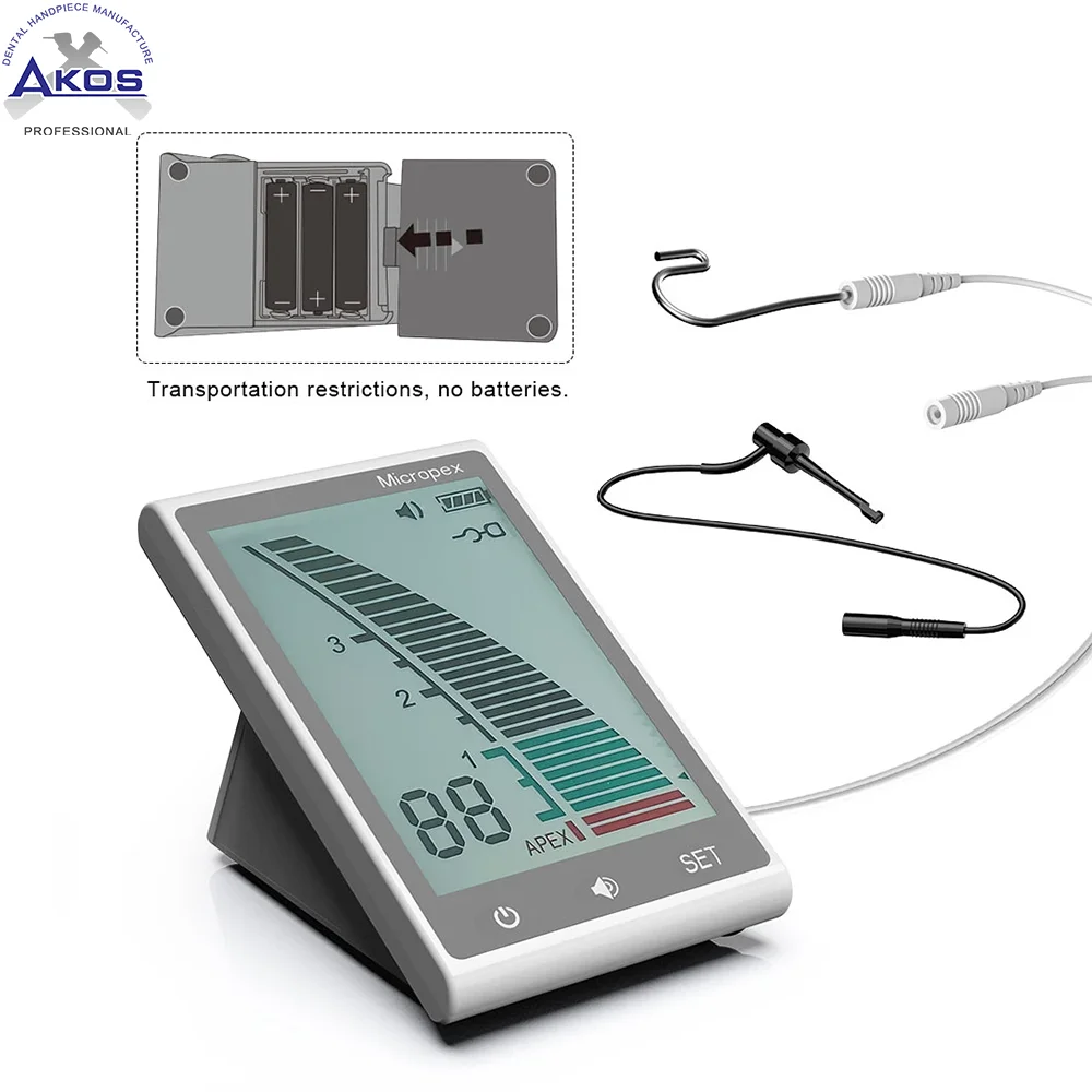 

Install Battery Style Dental Endodontic Root Canal MicroPex Apex Locator Accurate Measurement Equipment AL-Micro