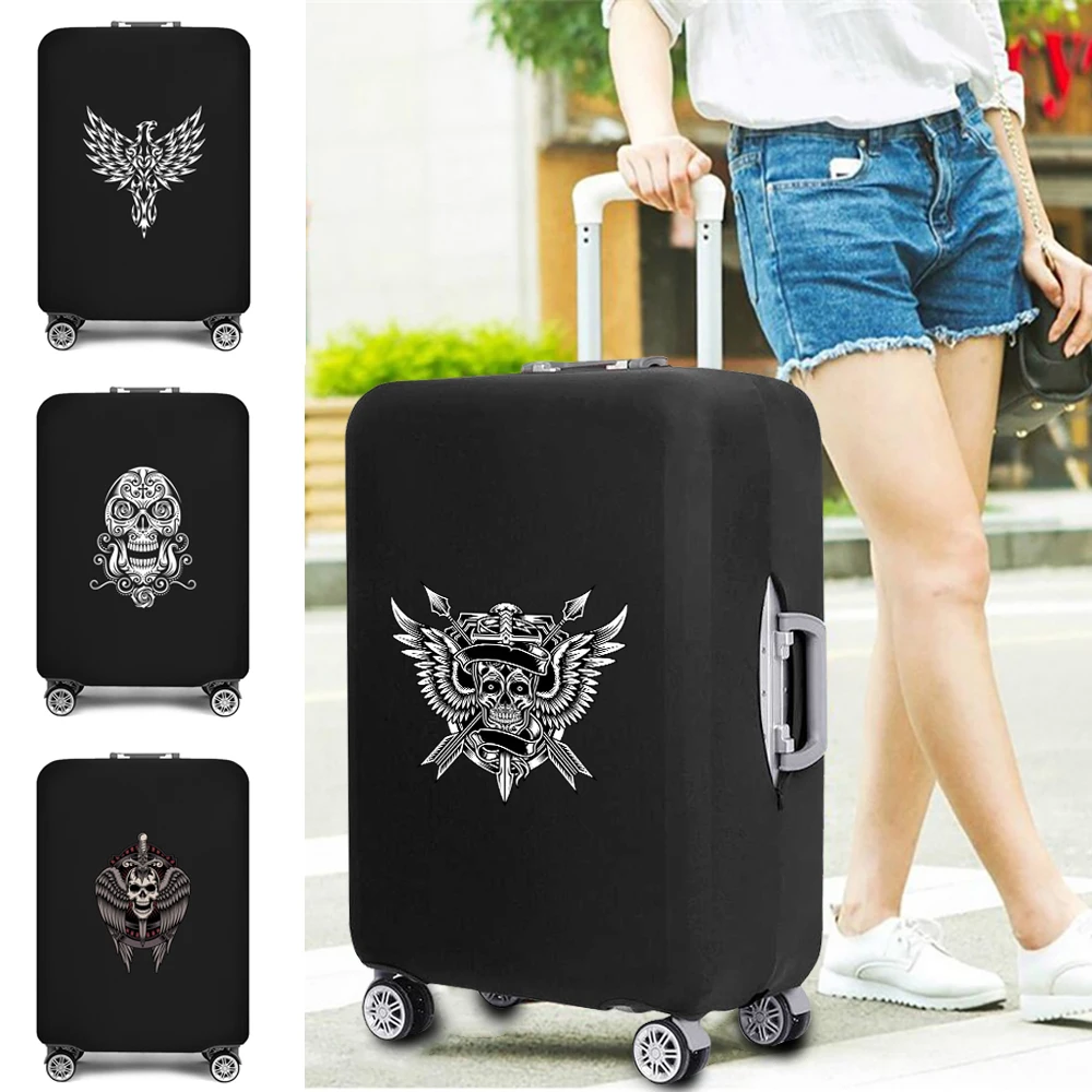 Luggage Protective Cover Travel Suitcase Cover Elastic Dust Cases for 18 To 32 Inches Skull Printed Fashion Travel Accessories
Luggage Protective Cover Travel Suitcase Cover Elastic Dust Cases for 18 To 32 Inches Skull Printed Fashion Travel Accessories