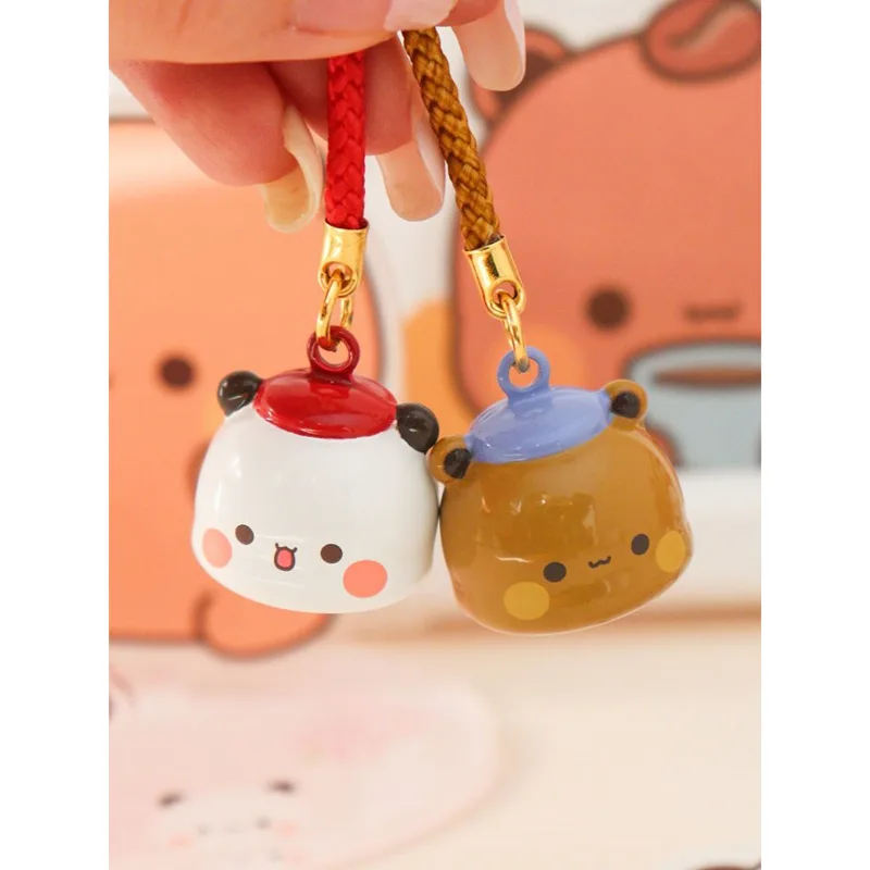 Cartoon Bubu Dudu Bell Pendant Cute Panda Bear Keychain Funny Animal Key Chain Car Mobile Phone Bag Hanging Jewelry For Kid Gift
Cartoon Bubu Dudu Bell Pendant Cute Panda Bear Keychain Funny Animal Key Chain Car Mobile Phone Bag Hanging Jewelry For Kid Gift