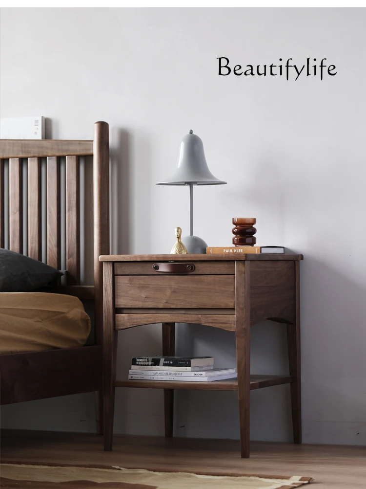 Nordic Style Solid Wood Bedside Cabinet Household Minimalist Storage Cabinet
Nordic Style Solid Wood Bedside Cabinet Household Minimalist Storage Cabinet