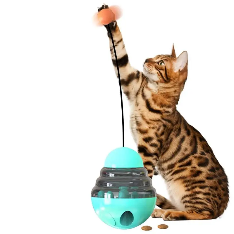 

Игрушка для кошек, Интерактивная медленная кормушка для кошек, игрушка-головоломка для кошек, кормушка для собак меньшего и среднего размера
