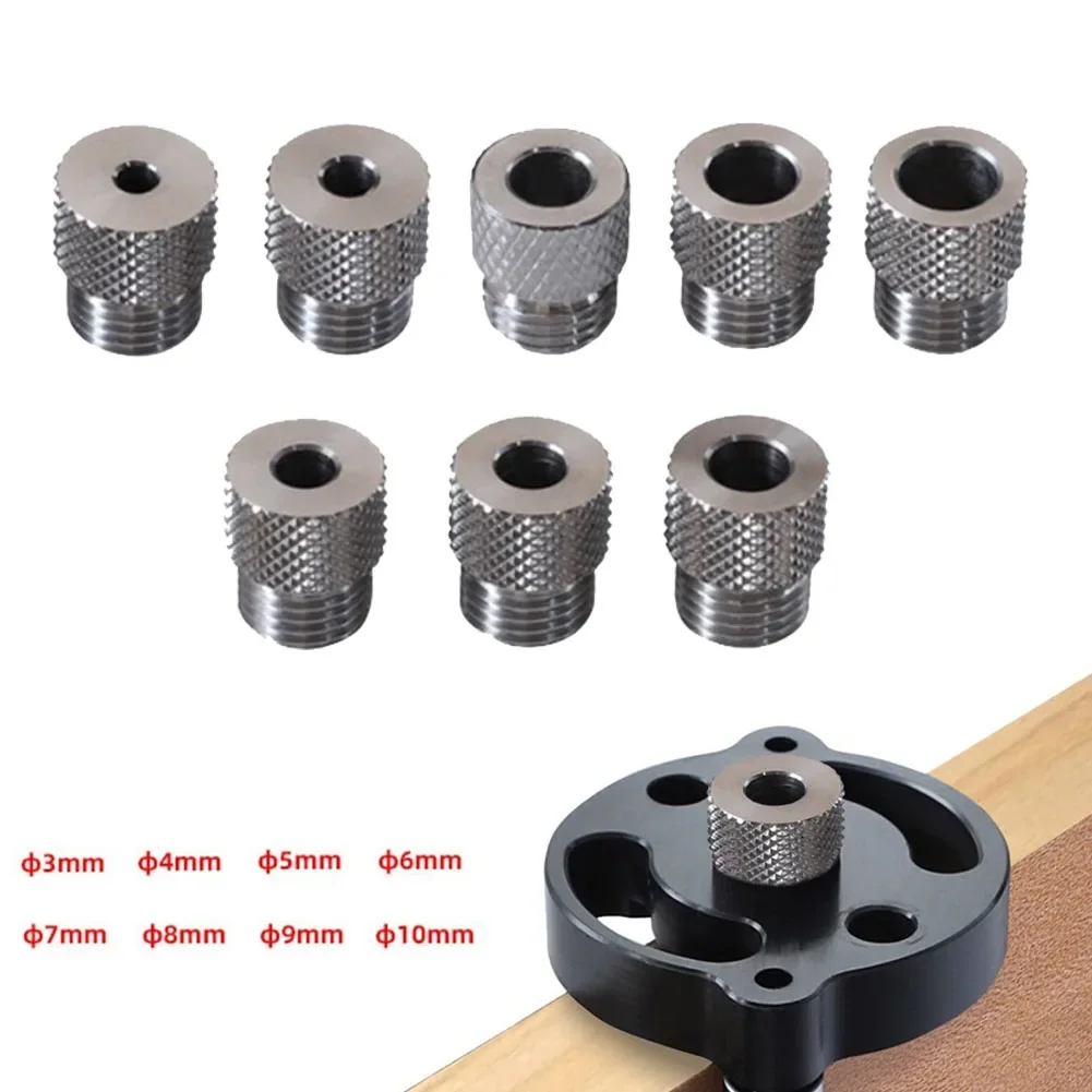 1PC 3-10mm Drill Sleeve /Bushing M14 Dowelling Jig Wood Drilling /Guide Locator Stainless Steel Tool Parts For Woodworking Drill
1PC 3-10mm Drill Sleeve /Bushing M14 Dowelling Jig Wood Drilling /Guide Locator Stainless Steel Tool Parts For Woodworking Drill