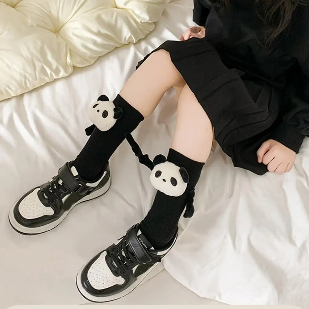1 Pair Cute Cartoon Panda/Lion Holding Hands Magnetic Socks Soft Elastic Mid-tube Socks Winter Toddler Warm Cotton Socks
1 Pair Cute Cartoon Panda/Lion Holding Hands Magnetic Socks Soft Elastic Mid-tube Socks Winter Toddler Warm Cotton Socks