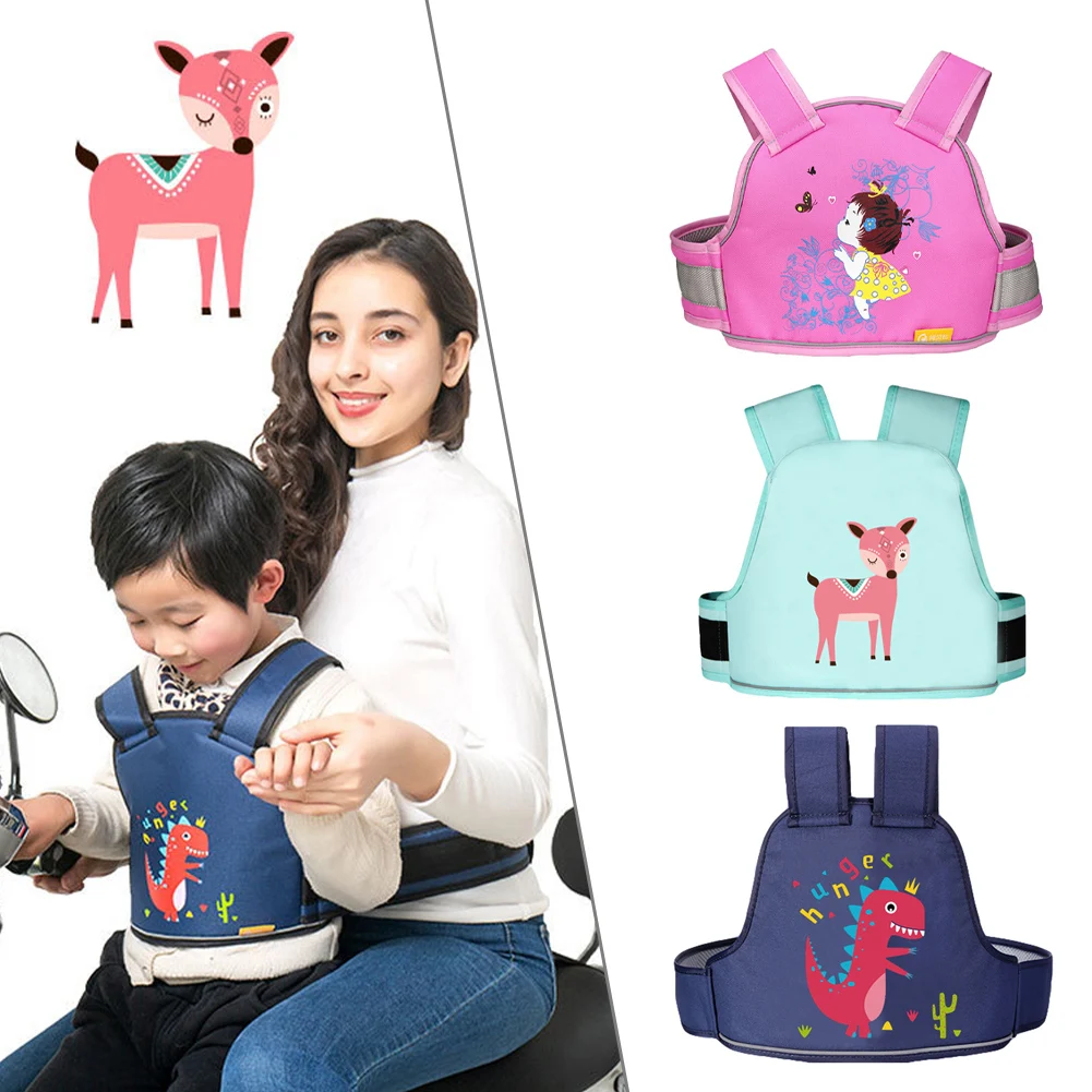 Motorcycle child safety belt 3D breathable safety belt four-in-one buckle reflective strip children's anti-fall protective belt
Motorcycle child safety belt 3D breathable safety belt four-in-one buckle reflective strip children's anti-fall protective belt