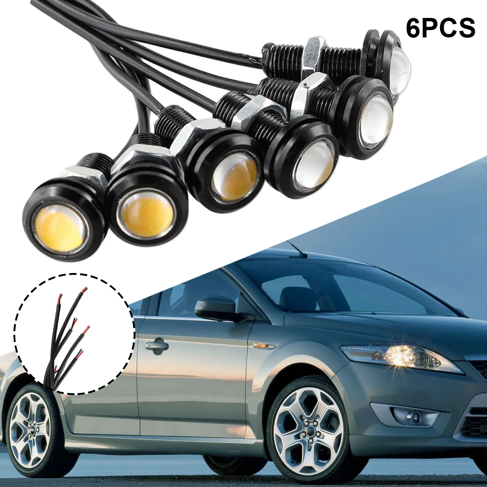 Lamp LED Lights Pack Replace Replacement Spare Accessories 12V DC 3000K 6pcs Set Front Grille Hood Bumper Grill
Lamp LED Lights Pack Replace Replacement Spare Accessories 12V DC 3000K 6pcs Set Front Grille Hood Bumper Grill