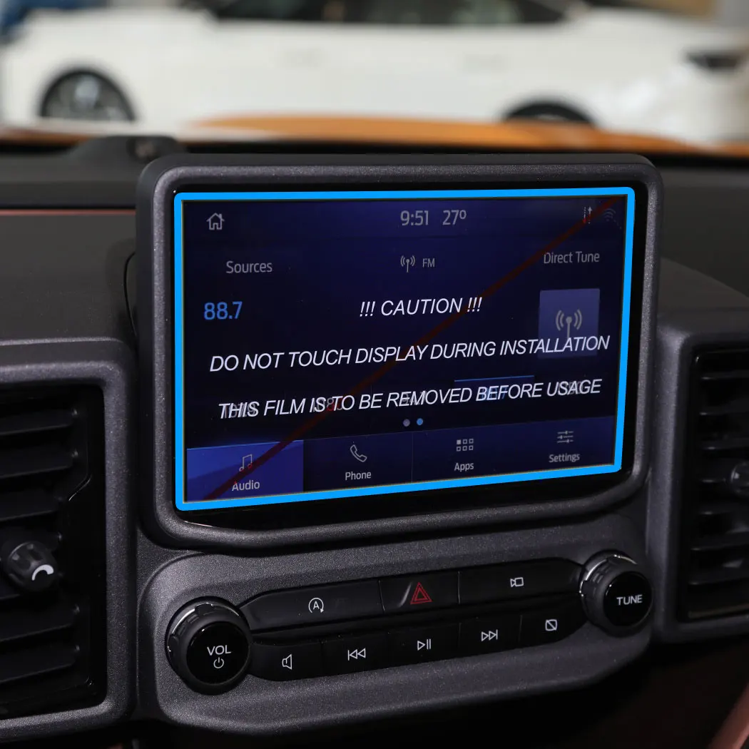12 inch Car GPS Navigation Protective Film For Ford Bronco Sport 2021 2022 LCD screen Tempered glass protective film accessories
12 inch Car GPS Navigation Protective Film For Ford Bronco Sport 2021 2022 LCD screen Tempered glass protective film accessories