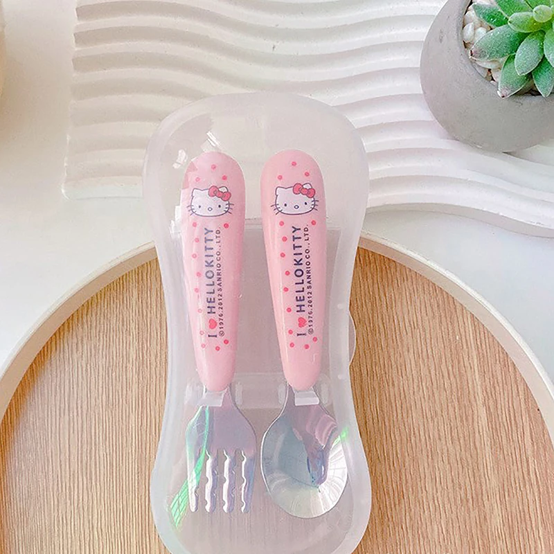 Kawali Sanrio Hellokitty Kuromi My Melody Cinnamoroll Pompompurin Ложка Вилка Набор посуды из нержавеющей стали детский подарок для девочек
Kawali Sanrio Hellokitty Kuromi My Melody Cinnamoroll Pompompurin Ложка Вилка Набор посуды из нержавеющей стали детский подарок для девочек