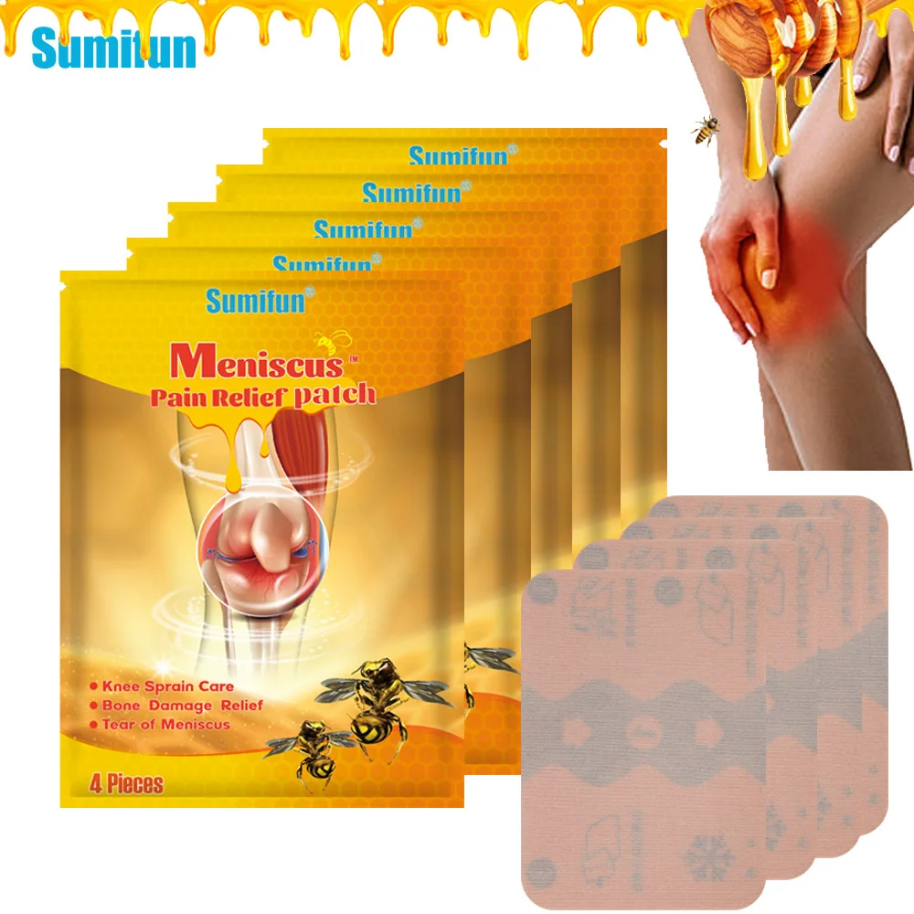 4/12/20pcs Sumifun Bee Venom Pain Relief Patch Treat Meniscus Synovitis Painkiller Sticker Arthritis Rheumatism Medical Plaster
4/12/20pcs Sumifun Bee Venom Pain Relief Patch Treat Meniscus Synovitis Painkiller Sticker Arthritis Rheumatism Medical Plaster