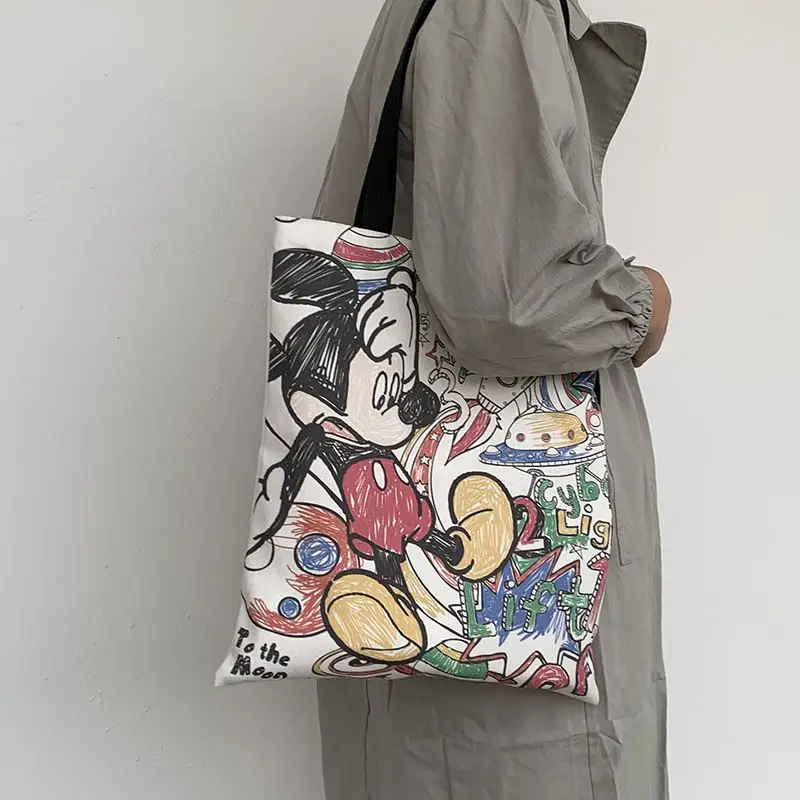 Disney Anime Tote Bag Winnie The Pooh Donald Duck Cartoon Shoulder Bags Women Casual Canvas Hand Bags Mickey Mouse Shopping Bag
Disney Anime Tote Bag Winnie The Pooh Donald Duck Cartoon Shoulder Bags Women Casual Canvas Hand Bags Mickey Mouse Shopping Bag