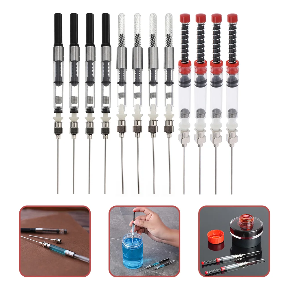 12 Pcs Just Pen Ink Absorber Syringe Spring Converter Fountain Filler Auxiliary for Refill
12 Pcs Just Pen Ink Absorber Syringe Spring Converter Fountain Filler Auxiliary for Refill