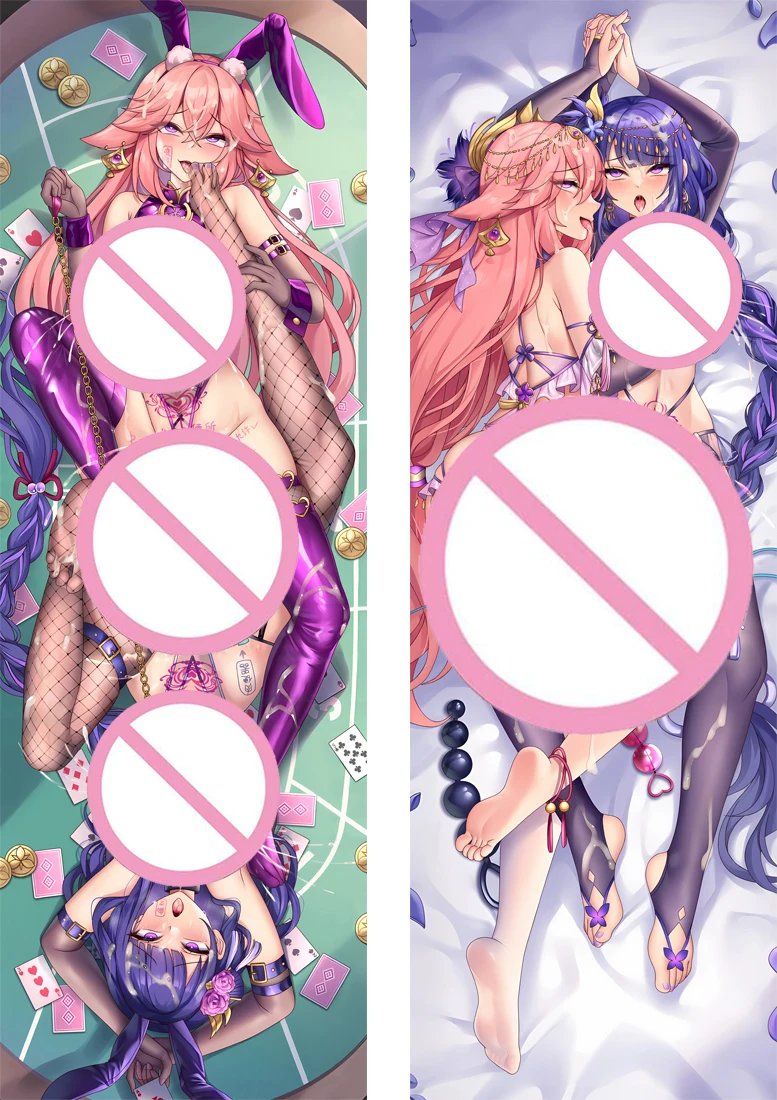 Наволочка для подушки Genshin Impact Yae Miko Dakimakura Anime Raiden Shogun, наволочка с розовыми волосами, наволочка для длинных обнимающих тела в натуральную величину
Наволочка для подушки Genshin Impact Yae Miko Dakimakura Anime Raiden Shogun, наволочка с розовыми волосами, наволочка для длинных обнимающих тела в натуральную величину