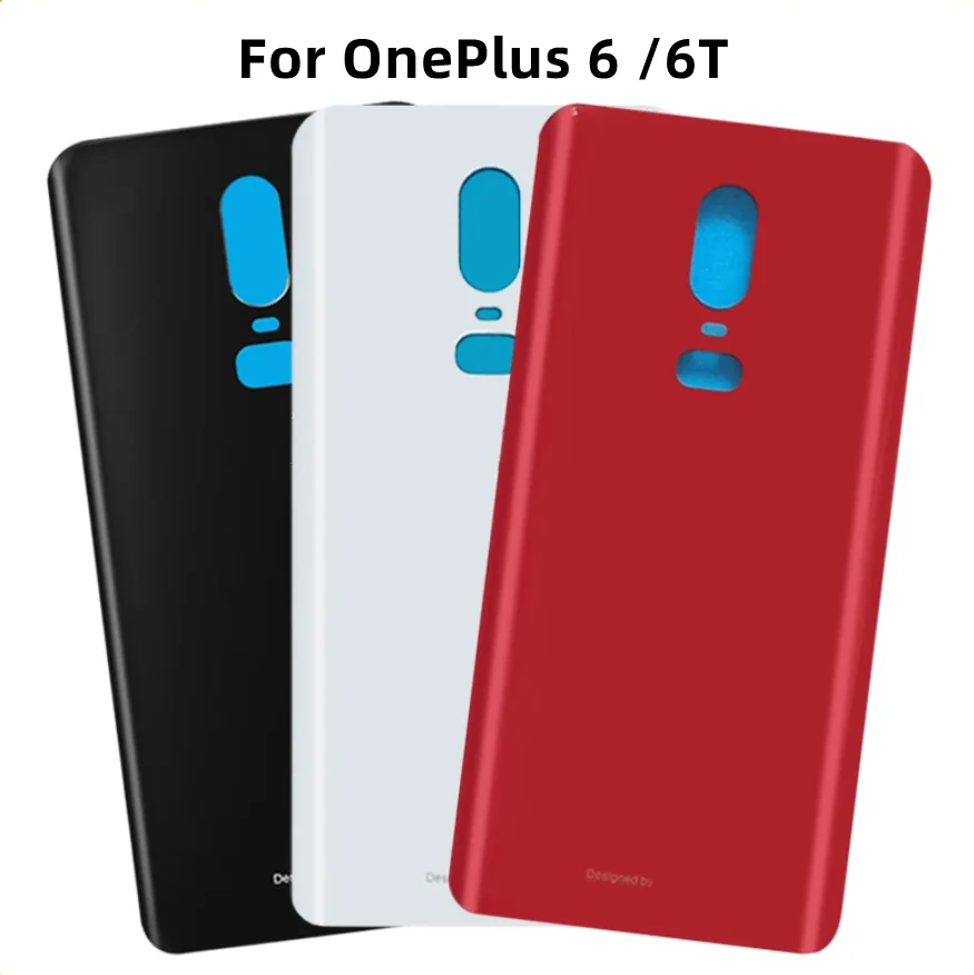 NEW 6 6T Back Door Case Battery Rear Glass Housing Back Cover Replacement Parts With STICKER Adhesive For Oneplus 6 6T
NEW 6 6T Back Door Case Battery Rear Glass Housing Back Cover Replacement Parts With STICKER Adhesive For Oneplus 6 6T