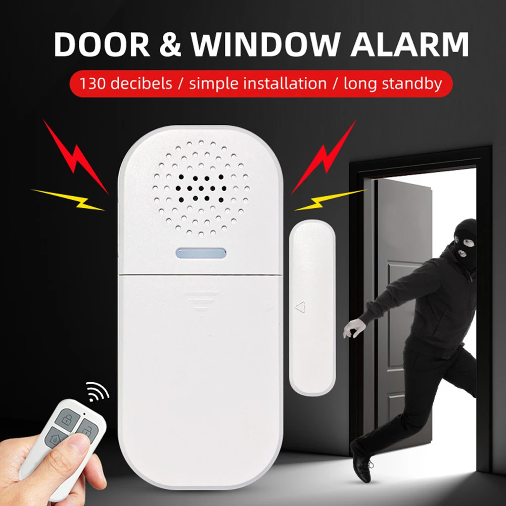 Wireless Door Sensor Alarm Remote Control Light Reminder Door And Window Alarm Home Store Anti-theft Alarm Equipment
Wireless Door Sensor Alarm Remote Control Light Reminder Door And Window Alarm Home Store Anti-theft Alarm Equipment