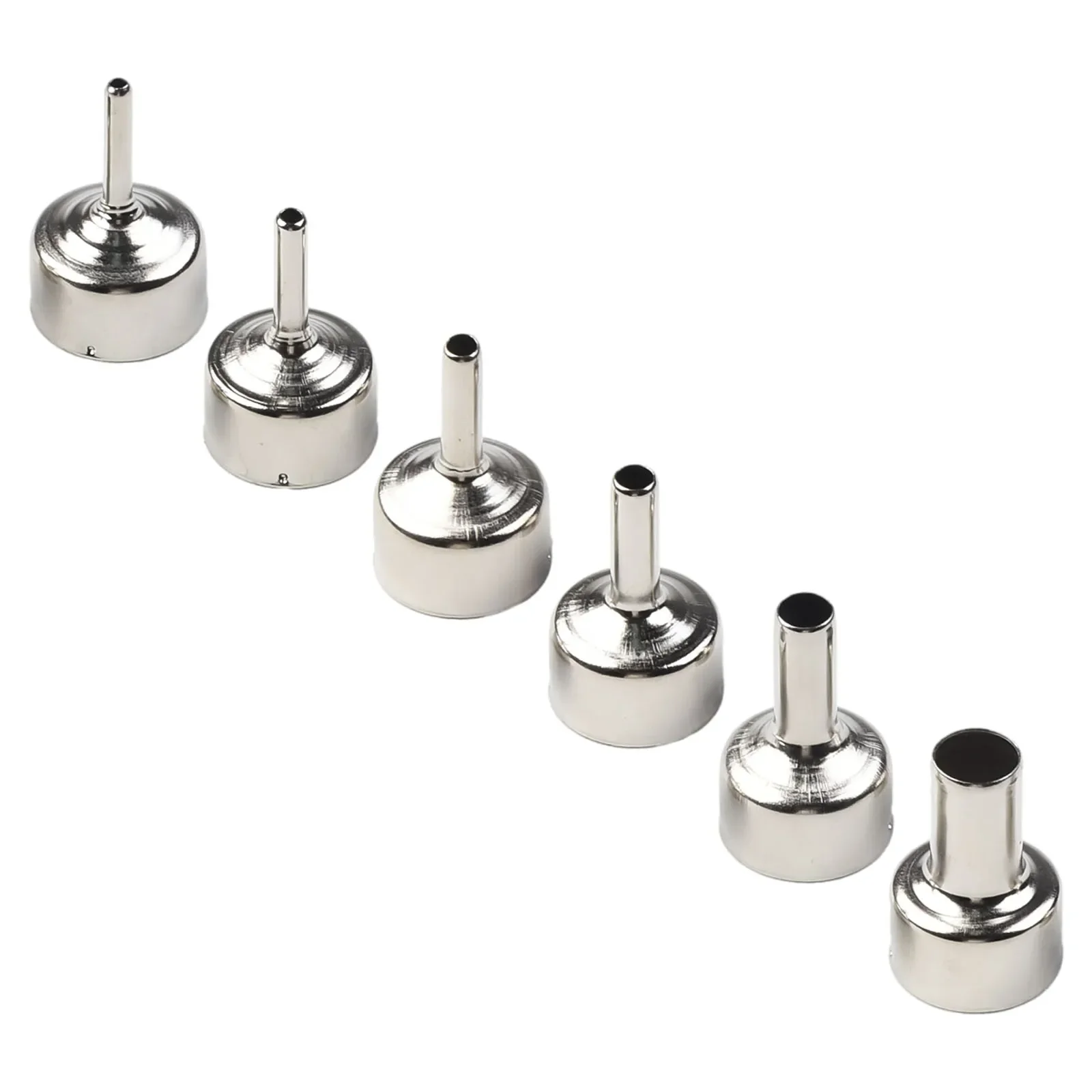 6pcs Welding Nozzle Power Tool Accessories Welding Tools Replacement Parts For 858D 8586 Soldering Welding Hot Air Station
6pcs Welding Nozzle Power Tool Accessories Welding Tools Replacement Parts For 858D 8586 Soldering Welding Hot Air Station