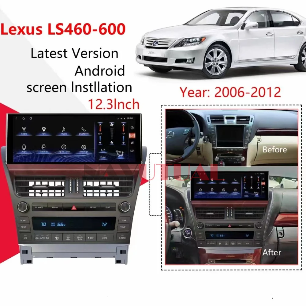 Android 11 мультимедийный видеоплеер для Lexus LS460 LS600 2006 - 2012 автомобильный радиоприемник с навигацией GPS Автомобильное головное устройство Carplay DSP 12,3"
Android 11 мультимедийный видеоплеер для Lexus LS460 LS600 2006 - 2012 автомобильный радиоприемник с навигацией GPS Автомобильное головное устройство Carplay DSP 12,3"
