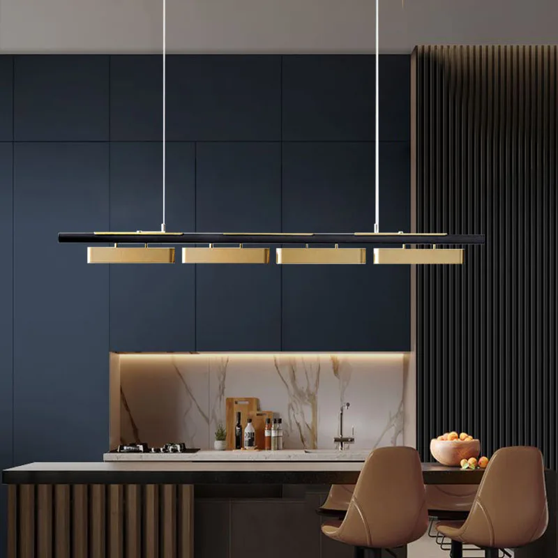 Modern Luxury Black Gold Long Led Chandelier Nordic Wrought Iron Hanging Dining Table Lamp Kitchen Lamp Dining Room Chandelier
Modern Luxury Black Gold Long Led Chandelier Nordic Wrought Iron Hanging Dining Table Lamp Kitchen Lamp Dining Room Chandelier
