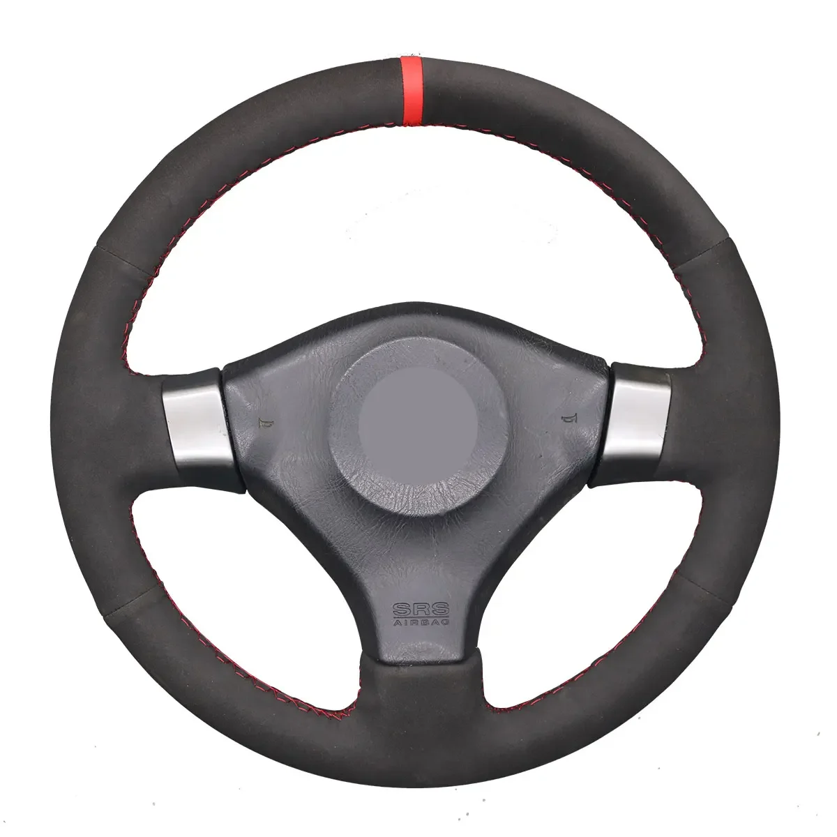 

Hand-stitched Black Suede Car Steering Wheel Cover for Nissan 200SX S15 Silvia Skyline R34 GTR GT-R 1998 1999 2000 2001 2002