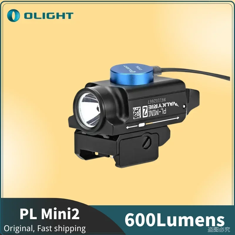 Olight PL-Mini 2 Valkyrie Rechargeable Weaponlight 600Lumens Gunlamp Ultra-Compact Lightweight LED Flashlight
Olight PL-Mini 2 Valkyrie Rechargeable Weaponlight 600Lumens Gunlamp Ultra-Compact Lightweight LED Flashlight