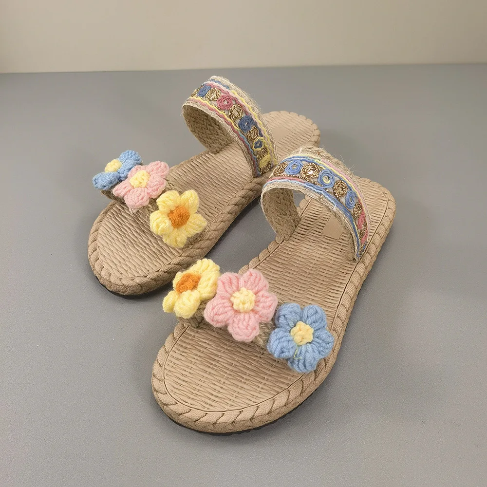 

Hot Trend 2024 New Ladies Hawaii Shoes Sandals Women Slippers for Girls Bohemian Beach Sandals Girls Women Comfortable Sandals