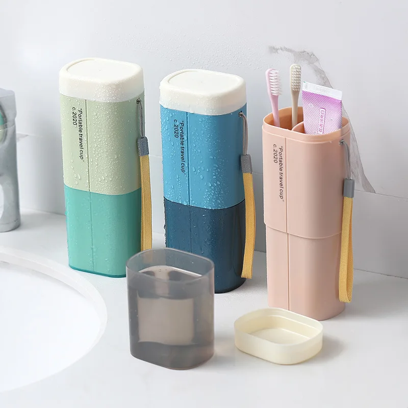 Travel toothbrush storage box portable dental cup creative simple toothbrush box travel toothbrush cup Wash Cup Set
Travel toothbrush storage box portable dental cup creative simple toothbrush box travel toothbrush cup Wash Cup Set